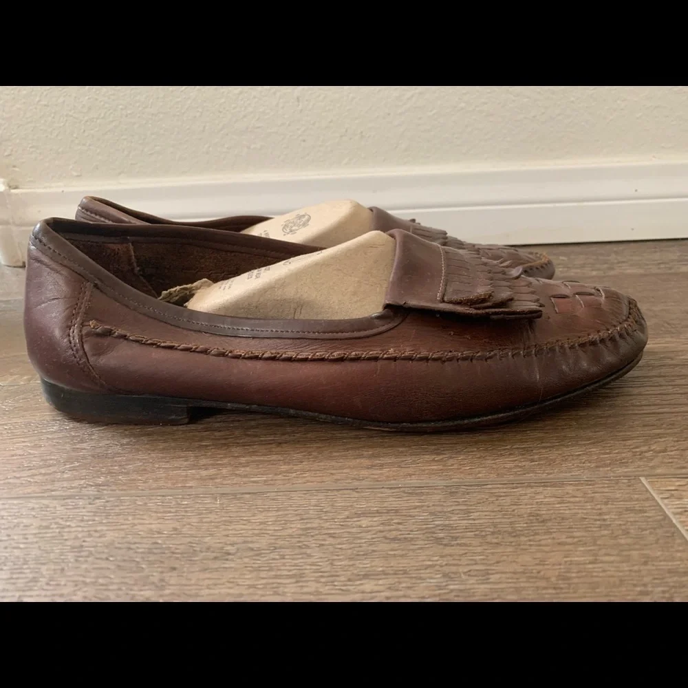Brown Leather Loafers